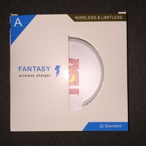 Wireless charger with ASU logo.